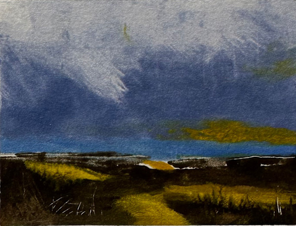 Winter Marsh III by Marie Cole
