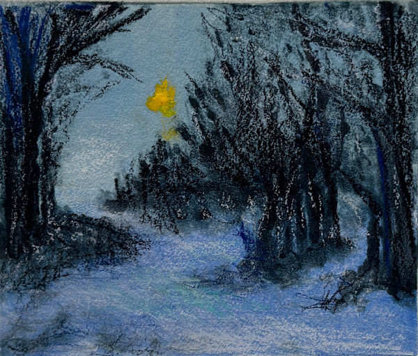 Moonlight in the Forest II by Marie Cole