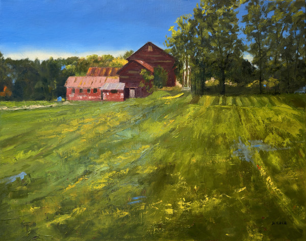 Farm Fields Summer by Marie Cole