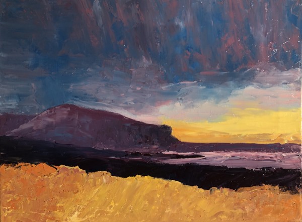 Sunset Over Hoy by Marie Cole