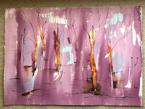 Forest - violet II