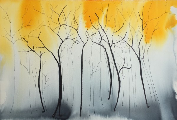 Skinny forest by Kirsten Johnston