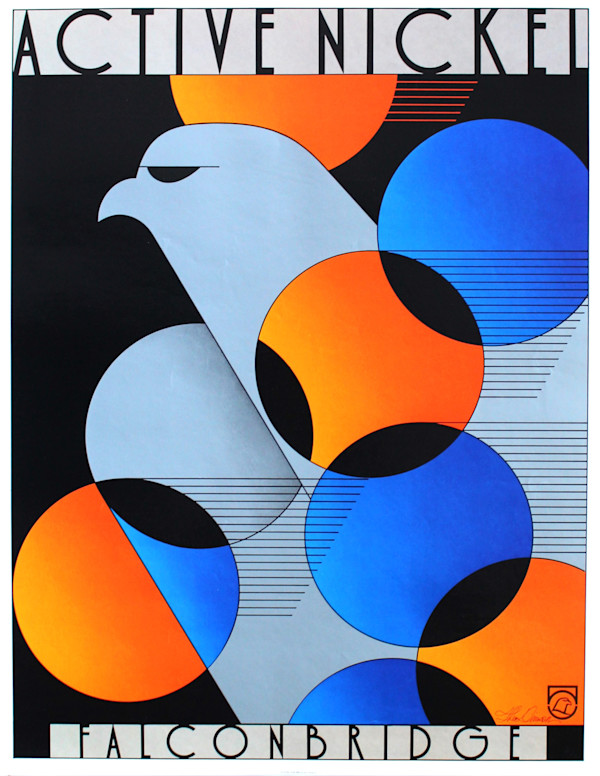 Falconbridge posters by Theo Dimson