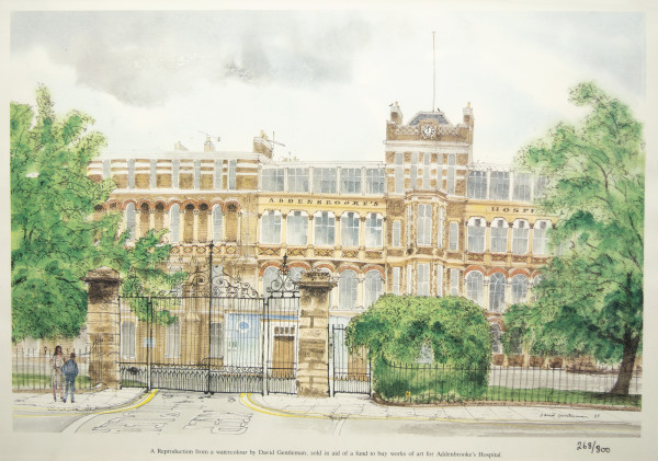 Addenbrooke's Hospital by David Gentleman