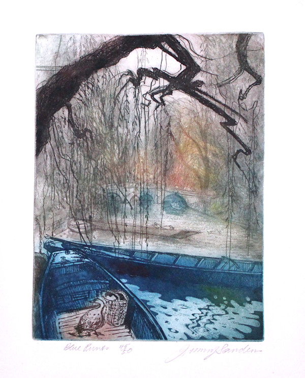 Blue Punt by Jenny Sanders