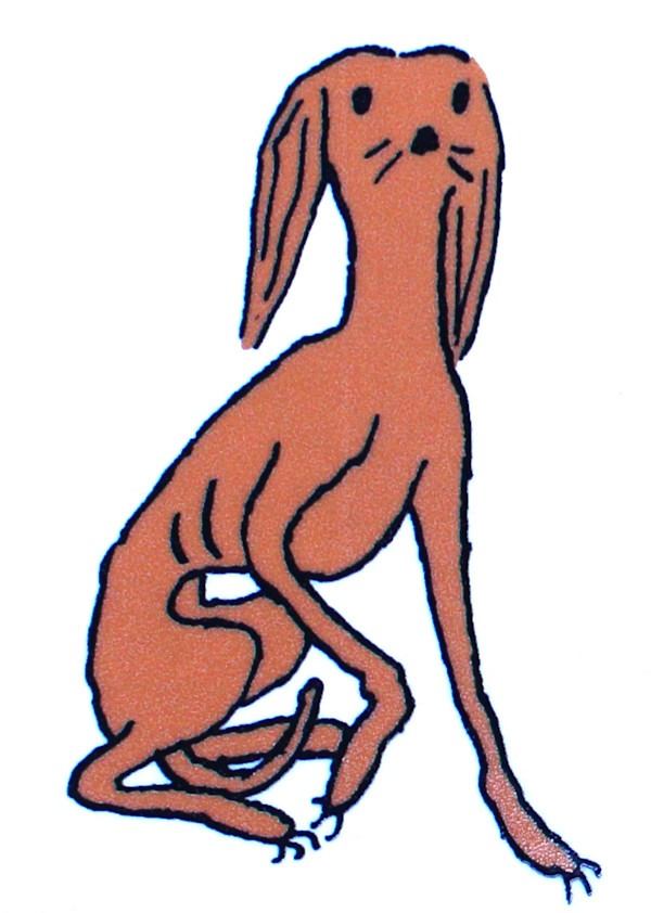 Anna Haifisch Dog Sticker by Anna Haifisch