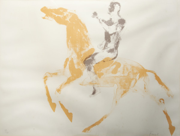 Horse and Rider by Elisabeth Frink