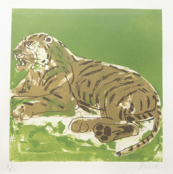 Tiger by Elisabeth Frink
