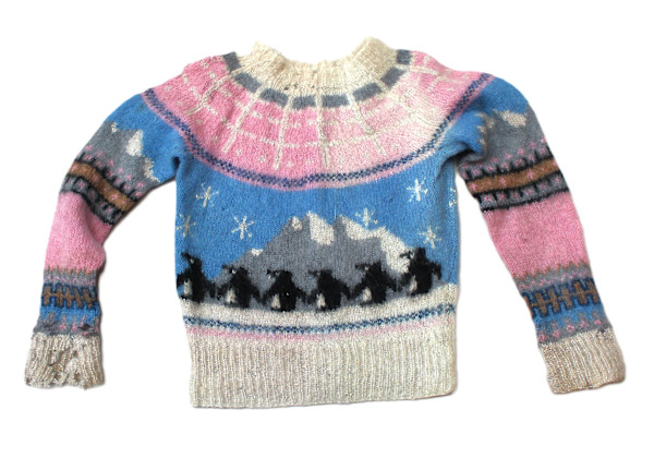 Knitted Mohair Jumper by Aggie Forster