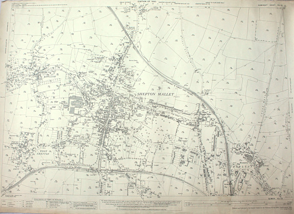 Map of Shepton Mallet