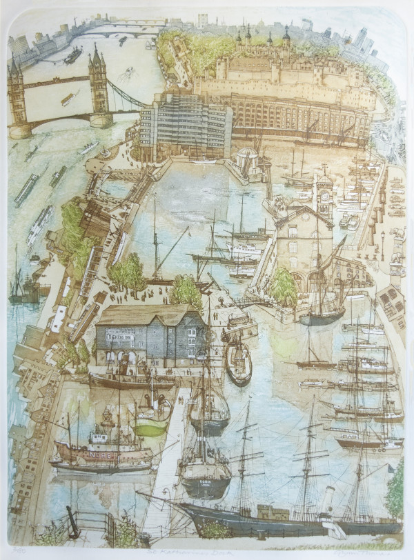 St Katharines Dock by Glynn Thomas