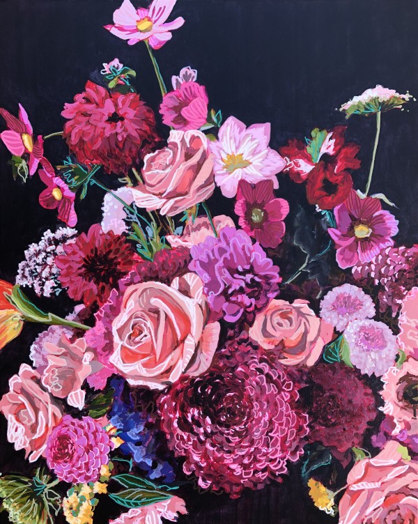 Robyn's Flowers by Jennifer L Mohr