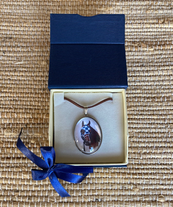 Secretariat pendant 20601 by Salina Ramsay, Image 1.