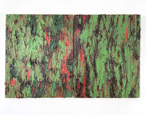Undercurrents, diptych by Marieken Cochius