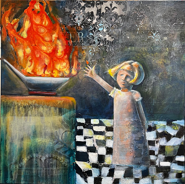 Baptism by Fire by Adena  Helm Art