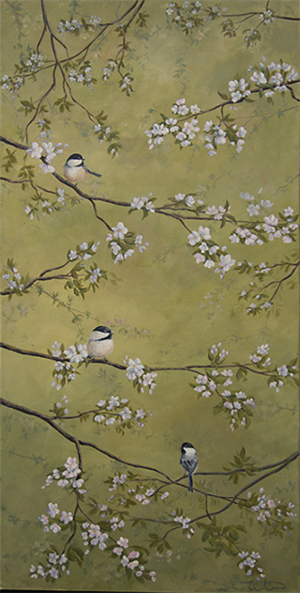 Apple Blossoms by Thomas Waters