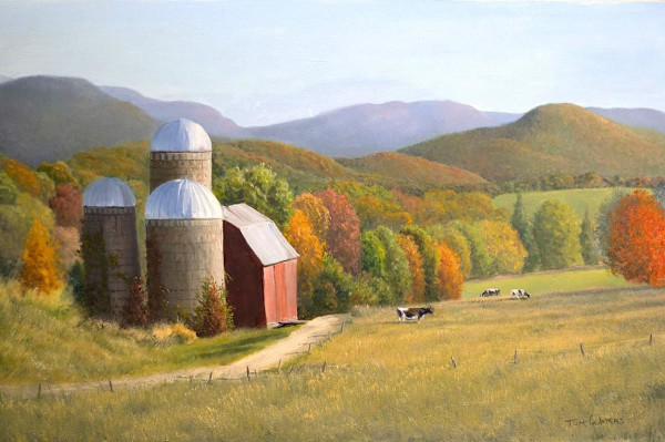 Autumn Farm by Thomas Waters
