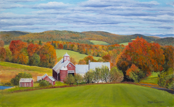 Bogie Mountain Farm, Early Autumn by Thomas Waters