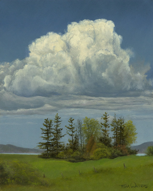Clouds Over Shelburne Farms by Thomas Waters