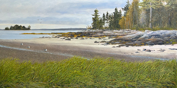 Curtis Cove Maine by Thomas Waters