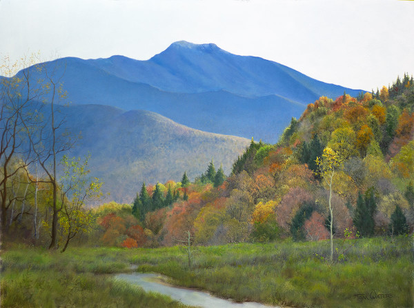 Waning Light, Mt. Mansfield by Thomas Waters
