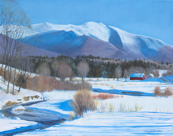 Lower Pleasant Valley Road (Winter) by Thomas Waters