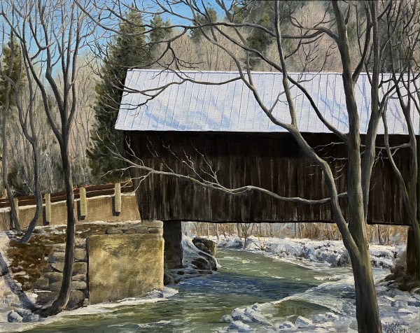 Moxley Covered Bridge by Thomas Waters