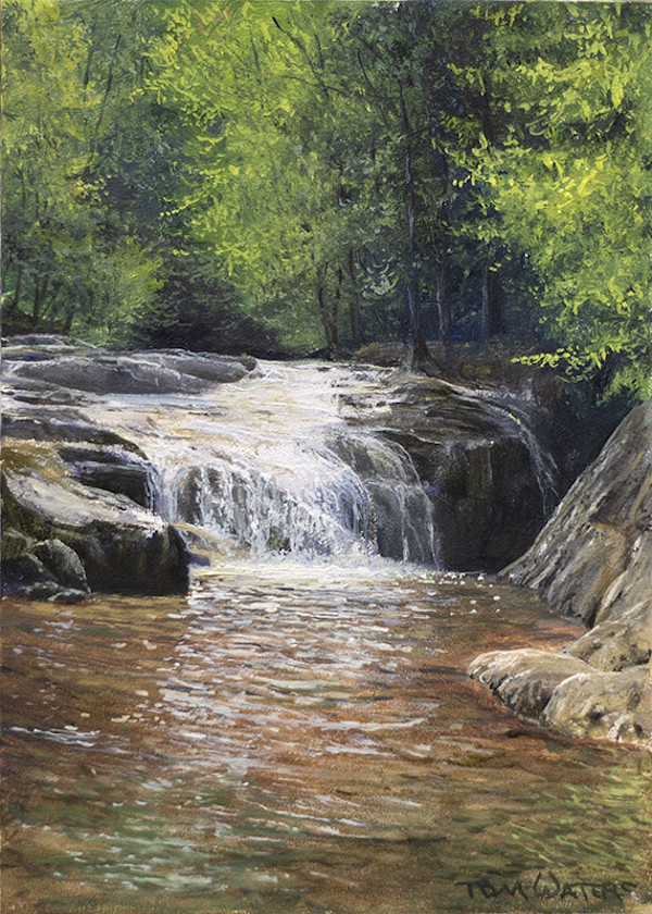 Sterling Brook Falls by Thomas Waters, Image 1.