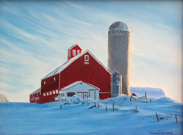 Sunset on the Tinker Farm by Thomas Waters