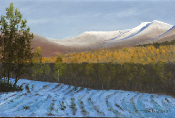 Early Snow Mount Mansfield by Thomas Waters