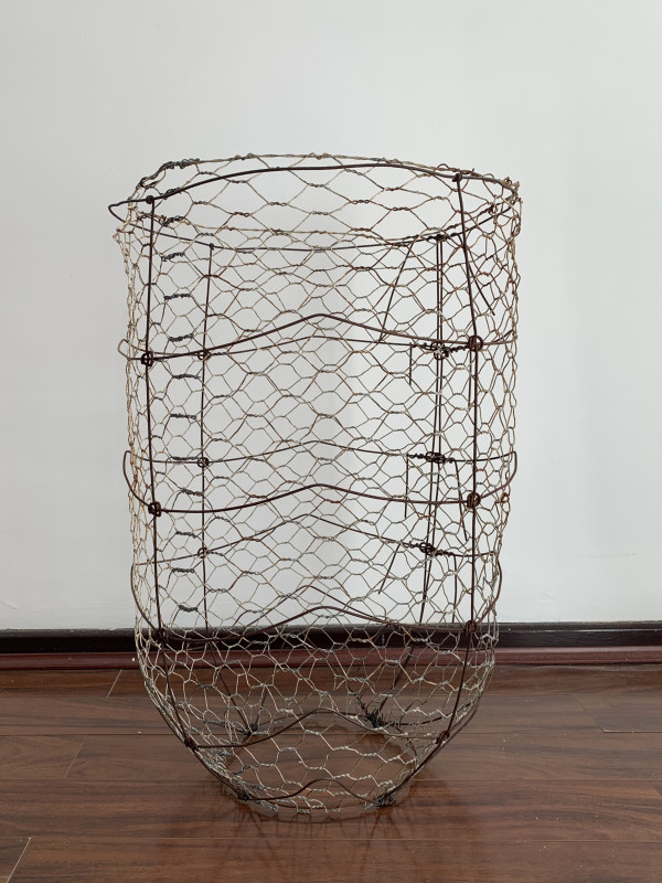 Fence Strainer Basket-3 by Tania Spencer