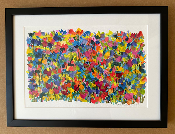 Hockney Flowers by Sarah Connell Campbell