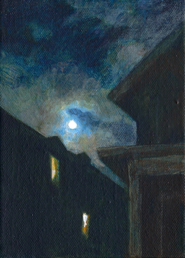 Dark Night in East Somerville by Pamela Greene
