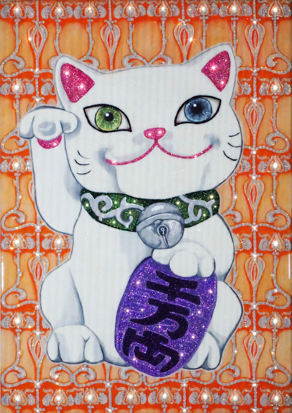 Maneki Neko left small by Francois Michel Beausoleil, Image 2.