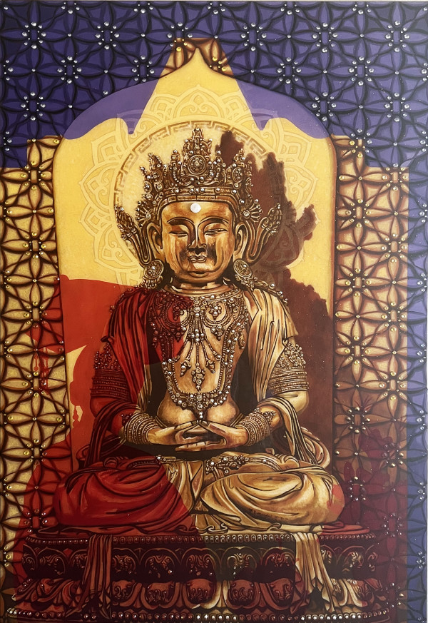 Imperial Buddha (Amitayus) by Francois Michel Beausoleil