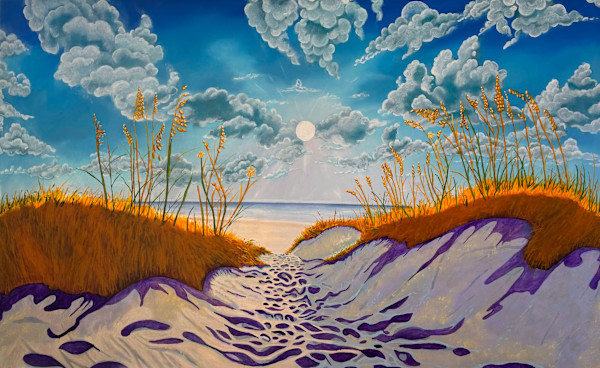 Beach Path by Francois Michel Beausoleil