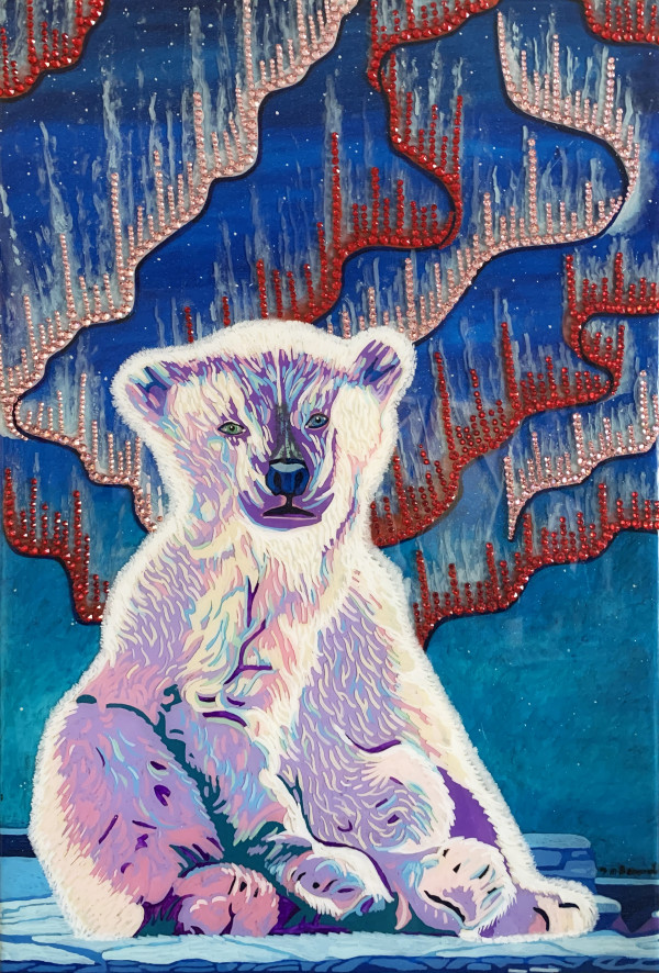 Polar Bear Cub by Francois Michel Beausoleil
