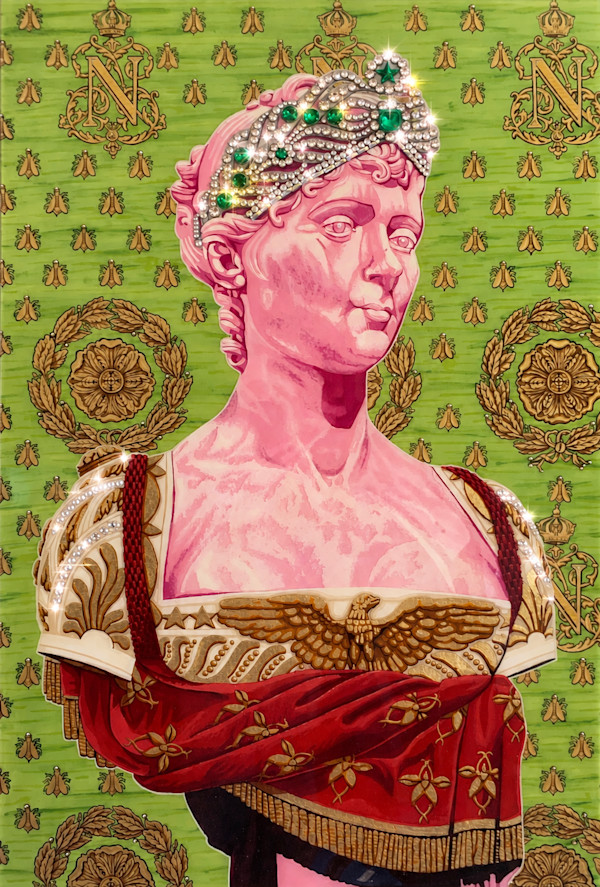 Imperatrice Josephine Bonaparte by Francois Michel Beausoleil, Image 2.