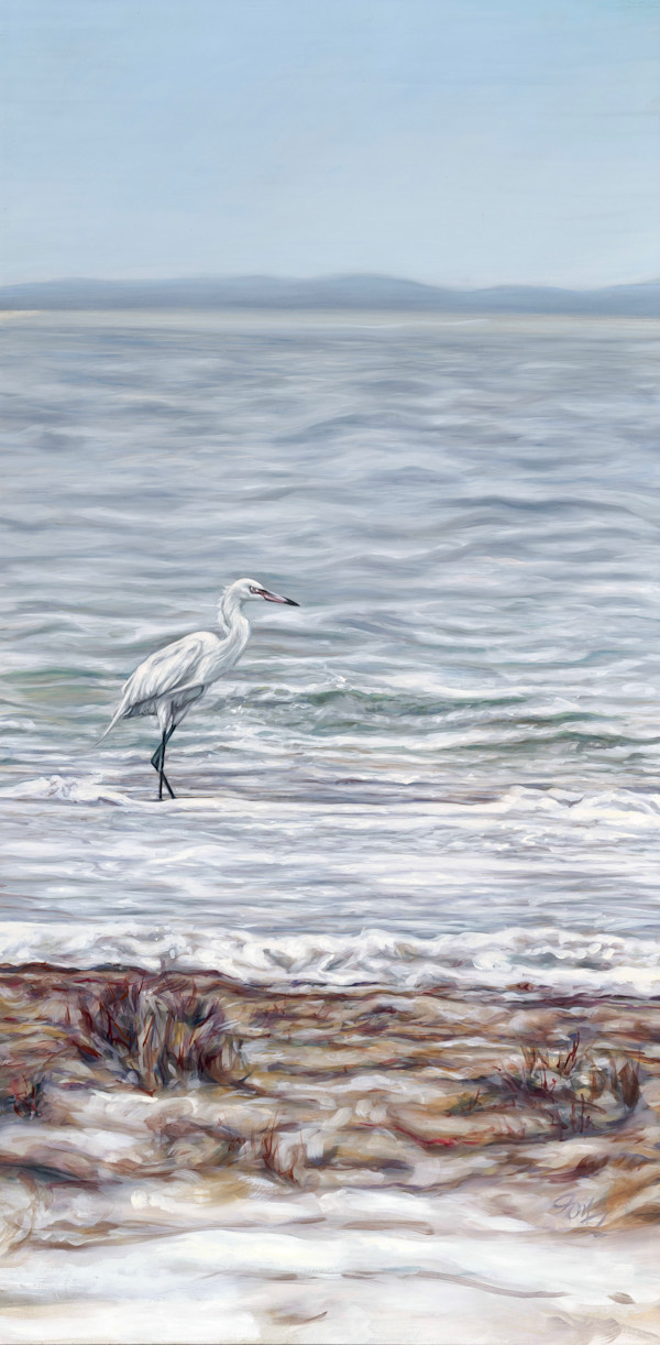 White Morph in Grey by Jessica Monroe Fine Art