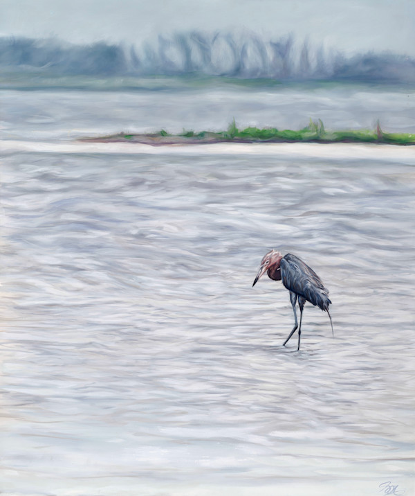 Walking Red by Jessica Monroe Fine Art