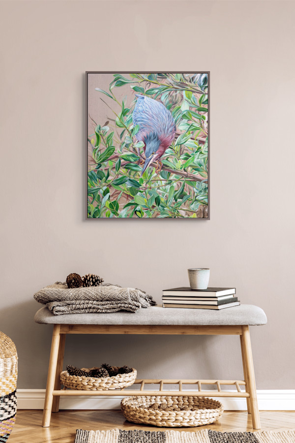 Green Heron II by Jessica Monroe Fine Art