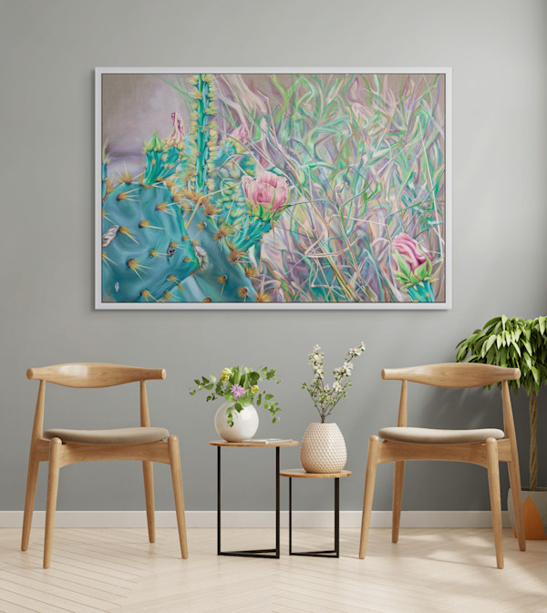 Nopal in Pink V by Jessica Monroe Fine Art