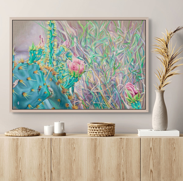 Nopal in Pink IV by Jessica Monroe Fine Art