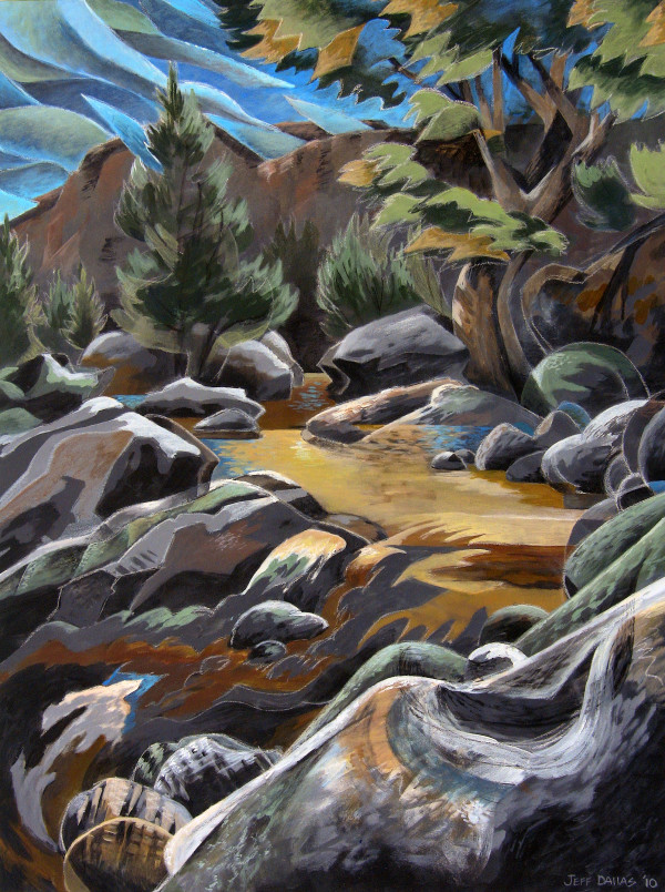 "Cubist Canyon" by Jeff Dallas
