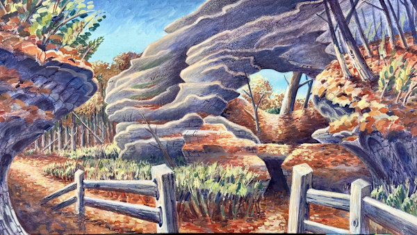 “Autumn at Natural Bridge” by Jeff Dallas