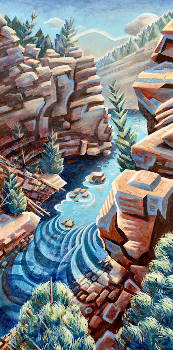 “Roaring at the Falls” by Jeff Dallas