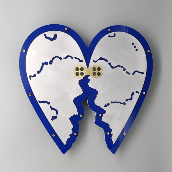 broken heart wings blue by Angela Ridgway