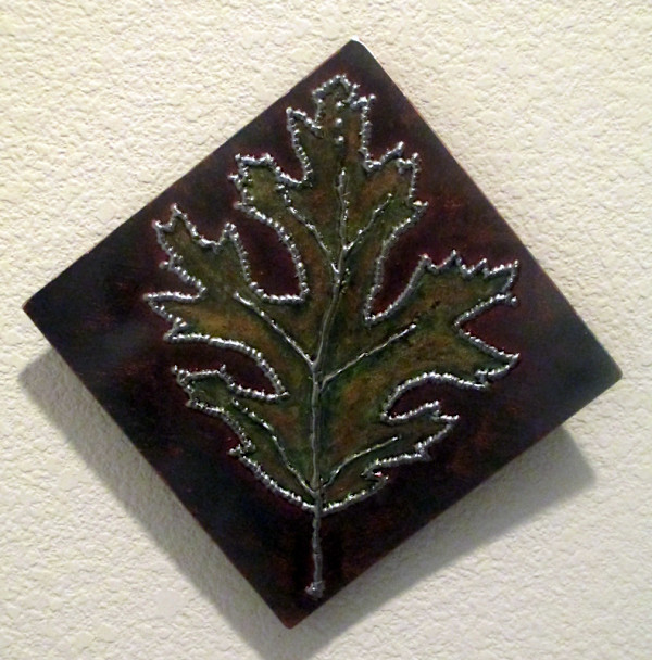 autumn oak leaf 1 by Angela Ridgway