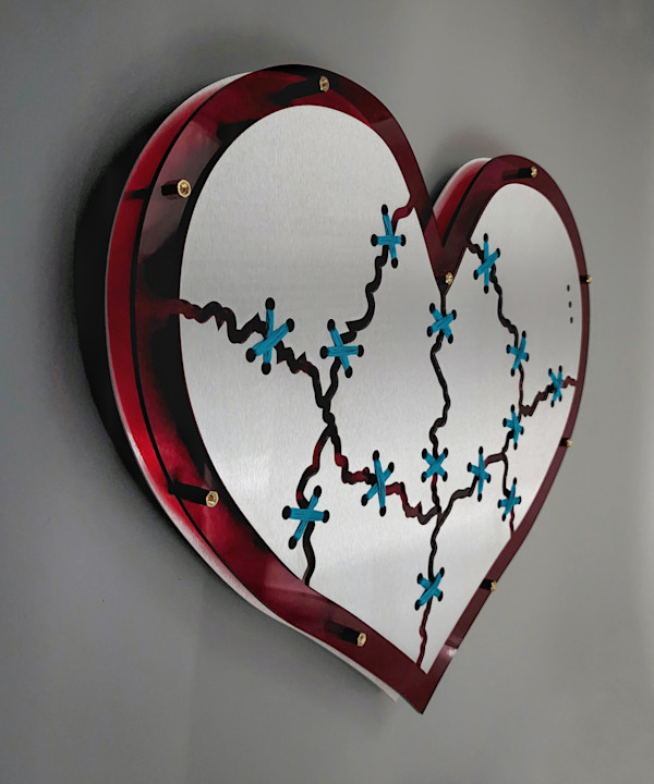 connections heart by Angela Ridgway