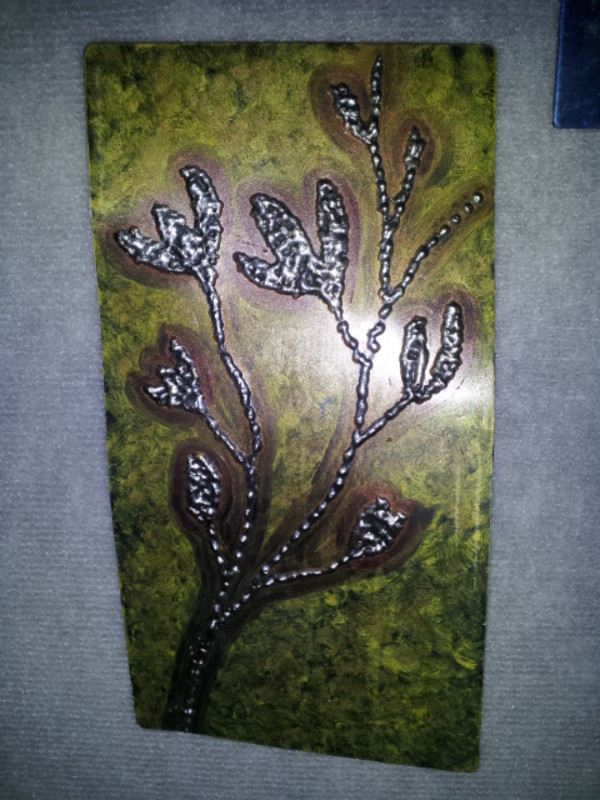 fall crepe myrtle by Angela Ridgway